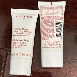2 Pcs Clarins Moisture-Rich Body Lotion